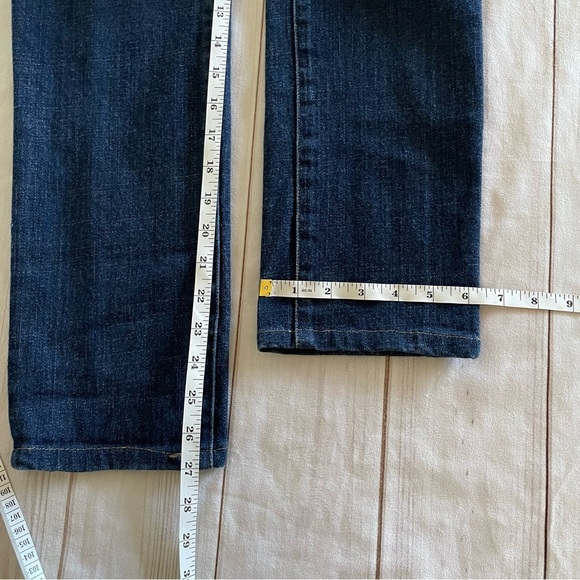 Lauren Ralph Lauren Skinny Jeans Women’s 8 Blue Mid Rise Ankle Zipper Pocket - Picture 11 of 14